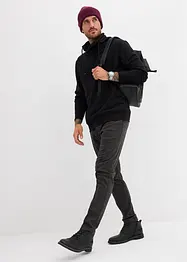 Sweater met sjaalkraag van biologisch katoen, bonprix