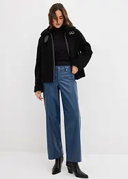 Imitatieleren broek, bonprix