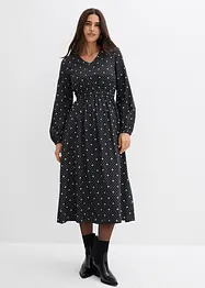 Maxi jurk van soepele viscose, bonprix