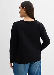 Longsleeve van biologisch katoen, bonprix