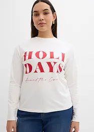 Longsleeve van een biologische katoenmix, bonprix