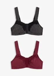 Bh zonder beugels met sluiting aan de voorkant (set van 2), bonprix