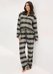 Flanellen Pyjama, bonprix