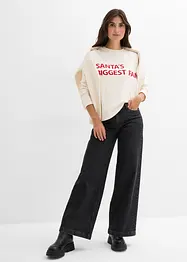 Oversized shirt van katoen, bonprix