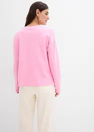 Oversized shirt van katoen, bonprix