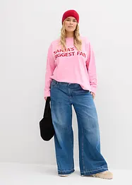 Oversized shirt van katoen, bonprix