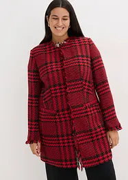 Lange blazer van bouclé, bonprix