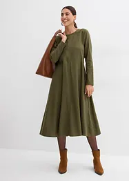 Flanellen jurk van katoen, bonprix