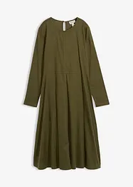 Flanellen jurk van katoen, bonprix