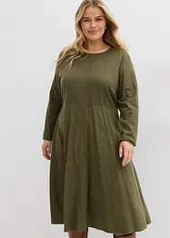 Flanellen jurk van katoen, bonprix