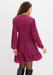 Mini jurk van soepelvallende viscose, bonprix