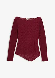 Longsleeve van kant, bonprix