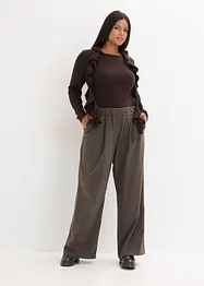 Fijngebreide trui in een soepele viscosemix, bonprix