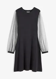 Gebreide jurk van een soepele viscosemix, bonprix