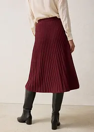 Gebreide rok met merino wol, bonprix