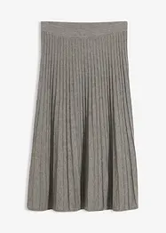 Gebreide rok met merino wol, bonprix