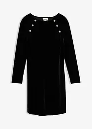 2-in-1 feestelijke zwangerschaps- en voedingsjurk van zacht fluweel, bonprix