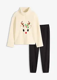 Teddy huispak met fleecebroek, bonprix