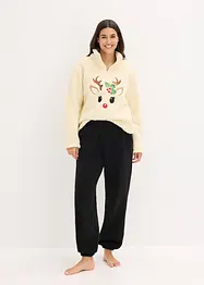 Teddy huispak met fleecebroek, bonprix