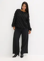 Blouse met franjes, bonprix