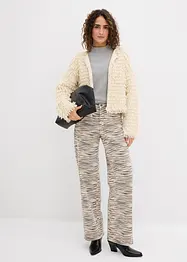 Twill broek van elastische katoenmix, bonprix