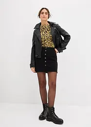 Accentuerend gebreid shirt, bonprix