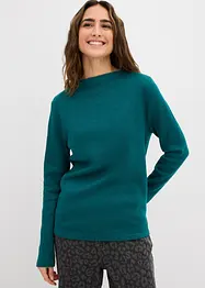 Accentuerend gebreid shirt, bonprix