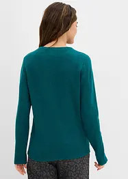 Accentuerend gebreid shirt, bonprix