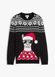 Kersttrui met katoen, bonprix