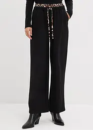 Sweatpants met contrasterende tailleband, bonprix