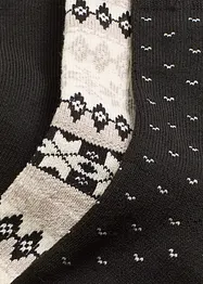 Thermosokken met binnenkant van zachte badstof (set van 3), bonprix