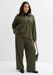 Schipperstrui van een viscosemix, bonprix