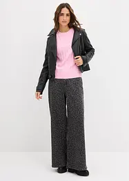 Grof gebreide trui met kabelpatroon, bonprix