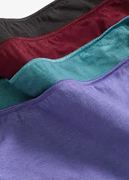 Slip met biologisch katoen (set van 4), bonprix