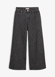 Wide leg jeans, mid waist, bonprix