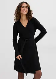 Wikkeljurk van gebreide stof voor tijdens en na de zwangerschap, bonprix