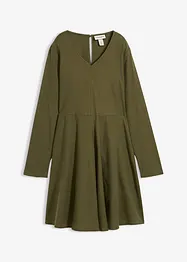 Flanellen jurk van puur katoen, bonprix