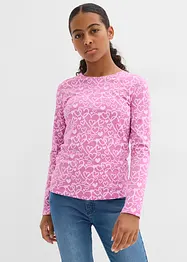 Longsleeve van biologisch katoen (set van 3), bonprix