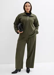 Bandplooibroek van een viscosemix, bonprix