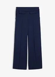 Bootcut broek in een licht glanzende viscosemix, bonprix