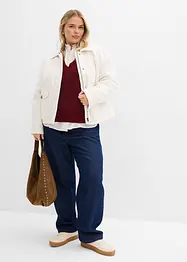 Trui met V-hals, bonprix