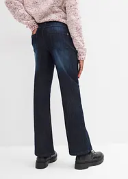 Wide leg jeans, mid waist, bonprix