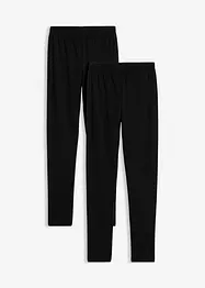 Thermo legging van een elastische katoenmix (set van 3), bonprix