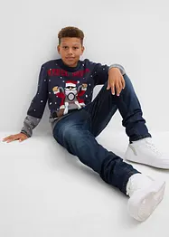 Fijngebreide kersttrui, bonprix