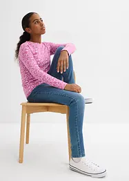 Longsleeve van biologisch katoen (set van 3), bonprix