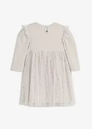 Baby jurkje met ruches en tule, bonprix