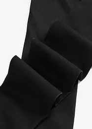 Warme legging in transparante look met Belly-Control en push-up, 50 den, bonprix