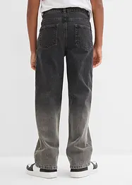 Loose fit jeans met kleurverloop, straight, bonprix