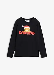 Garfield longsleeve met kerstmotief van puur katoen, Garfield