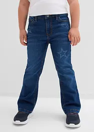 Thermo bootcut jeans, mid waist, bonprix